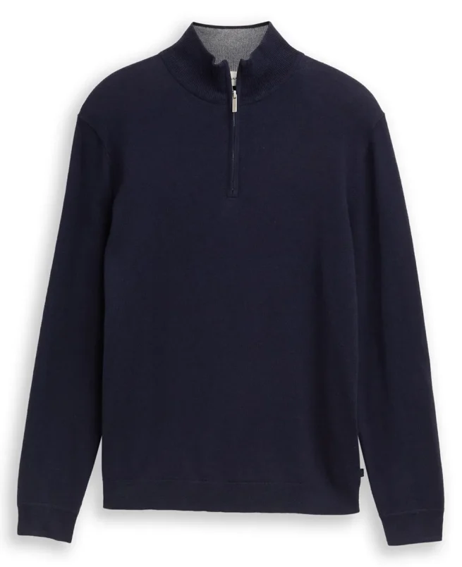 Tom Tailor Džemper Troyer Half-Zip - Image 3