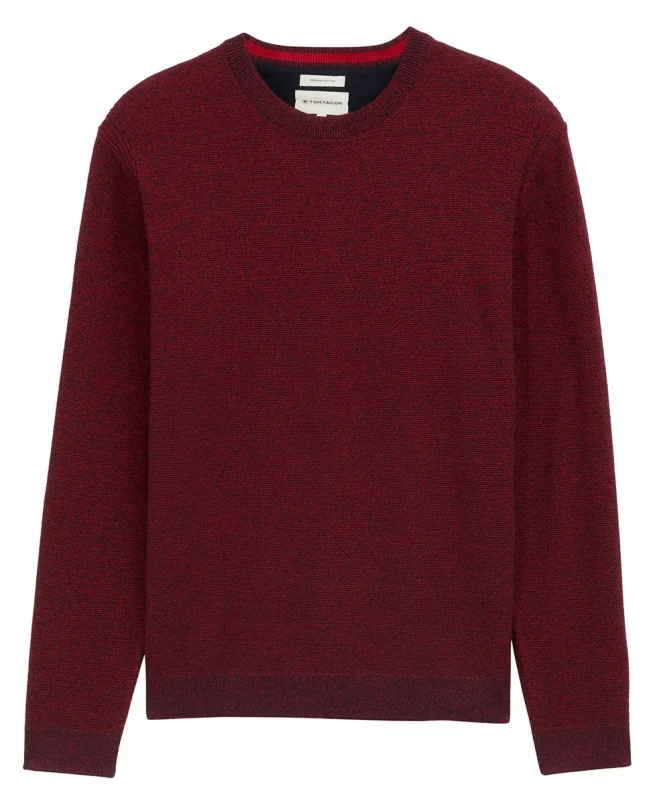 Tom Tailor Džemper Structured Cotton Knit - Image 3