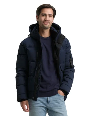 Tom Tailor Jakna Puffer With Detachable Hood