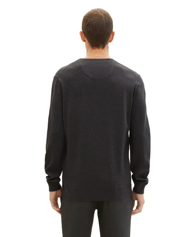 Tom Tailor Džemper Knitted With V-neck - Image 2