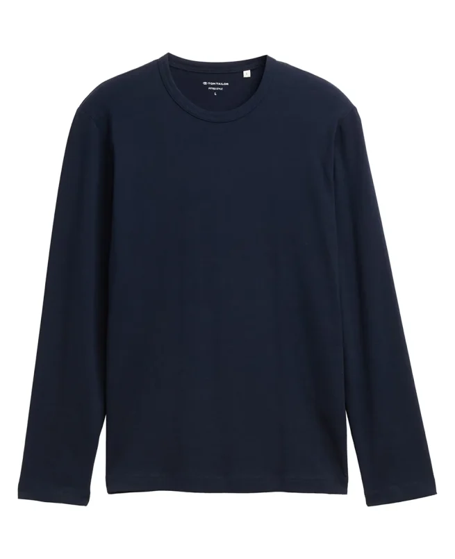 Tom Tailor Majica Slim Fit Long Sleeve With Stretch - Image 3