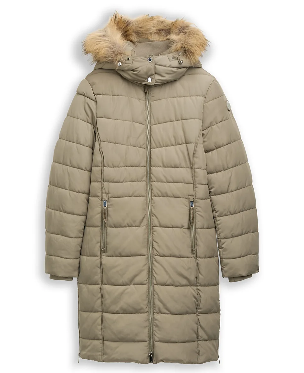 Tom Tailor Jakna Puffer Coat with Detachable Hood - Image 3
