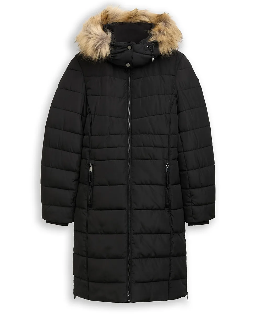 Tom Tailor Jakna Puffer Coat with Detachable Hood - Image 3