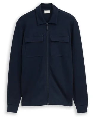 Tom Tailor Dukserica With Polo Collar