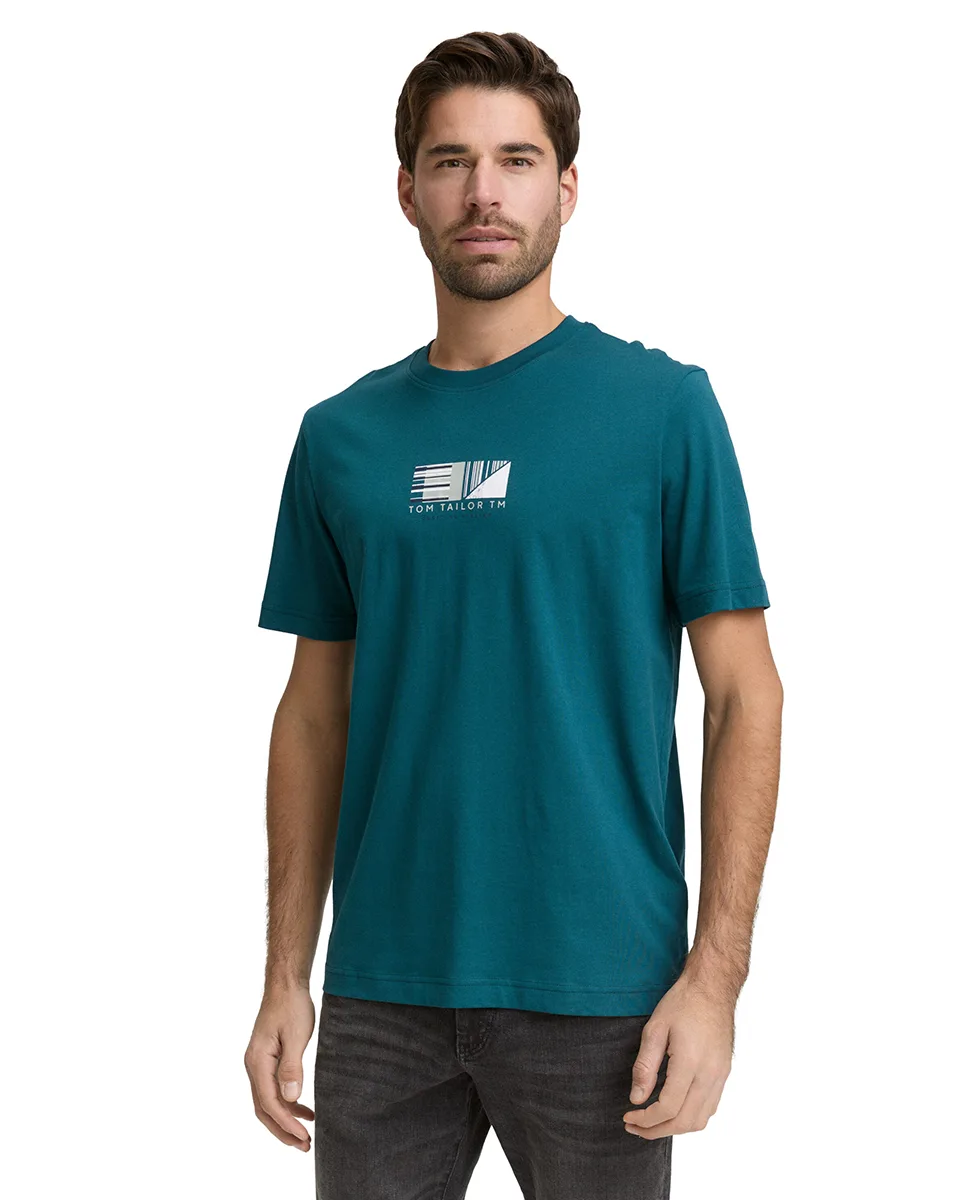 Tom Tailor Majica Logo Print