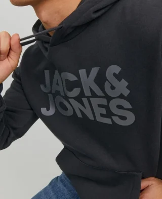 Alternative view of Jack and Jones Dukserica Logo Hoodie
