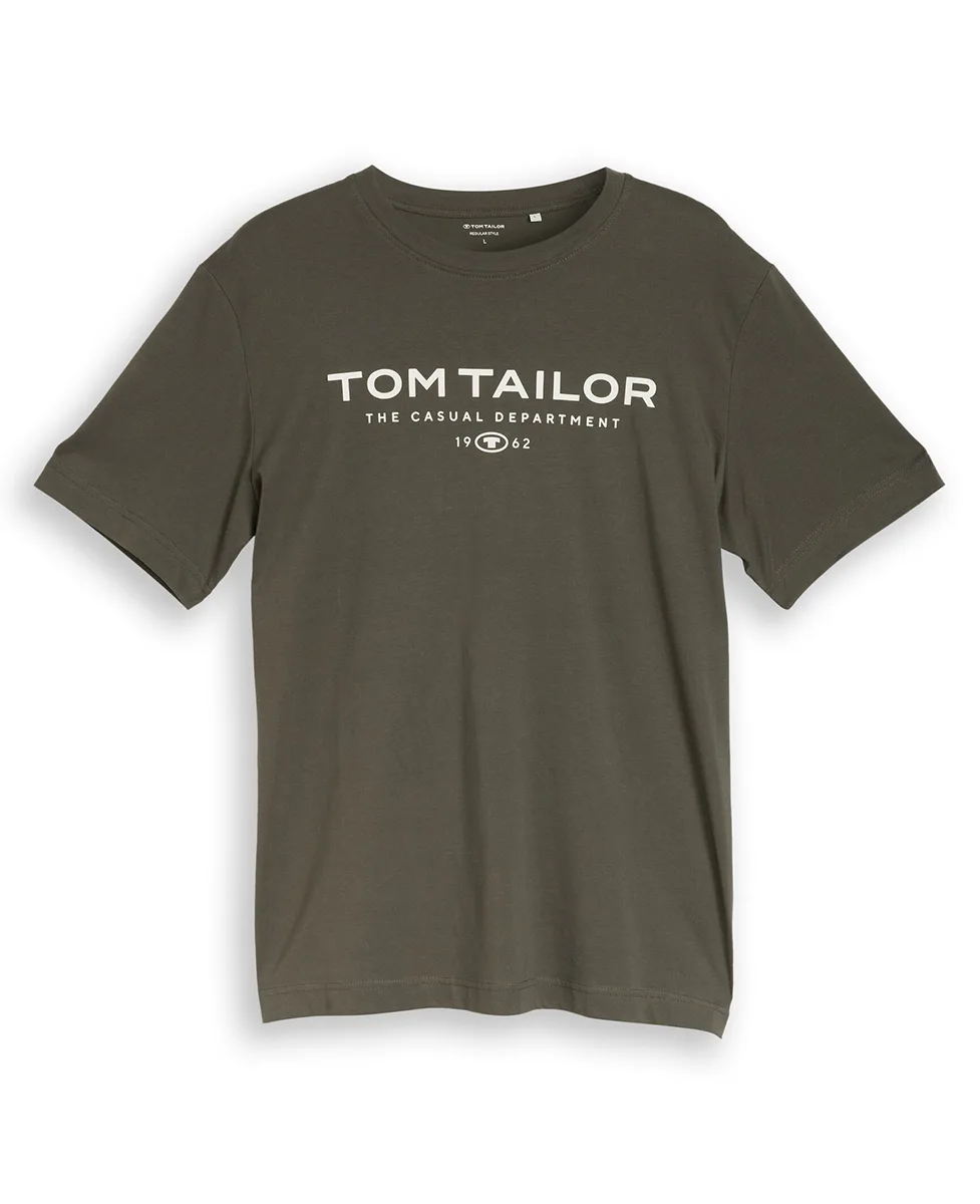 Tom Tailor Majica With Logo Print - Image 3