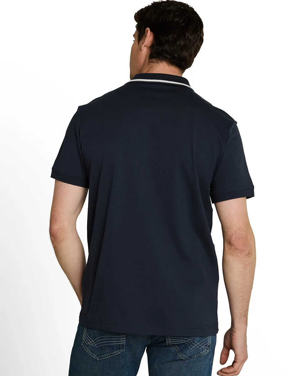 Tom Tailor Majica Jersey Polo with Logo Badge - Image 2