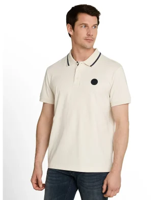 Tom Tailor Majica Jersey Polo with Logo Badge