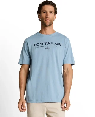 Tom Tailor Majica With Logo Print