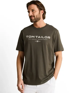 Tom Tailor Majica With Logo Print