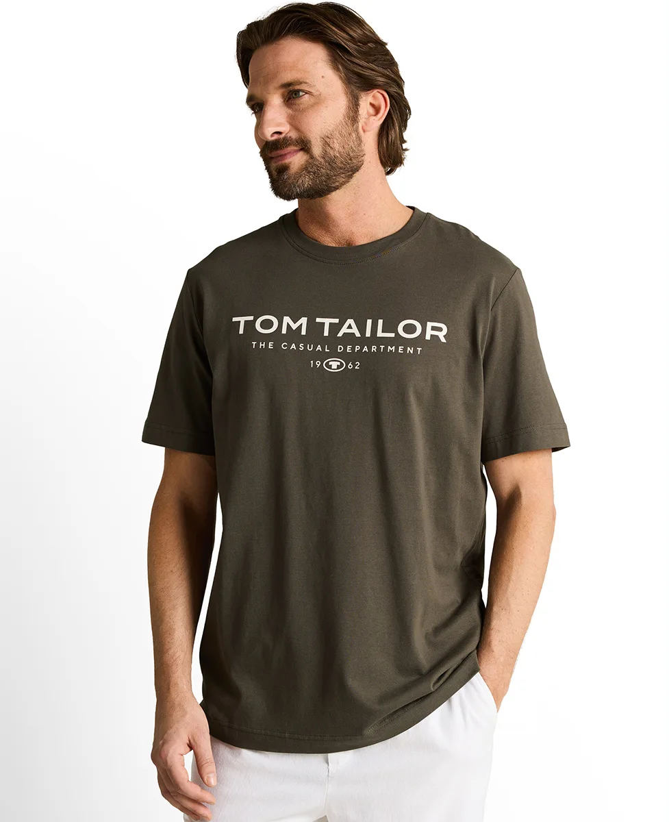 Tom Tailor Majica With Logo Print