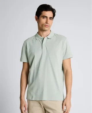 Tom Tailor Majica Polo Piqué With Embroidered Logo