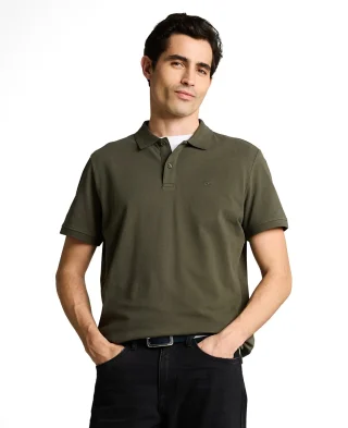 Tom Tailor Majica Polo Piqué With Embroidered Logo
