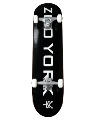 Zoo York Skateboard Black-White