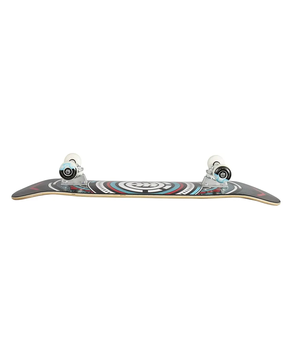 Element Skateboard Hatched Red Complete - Image 2