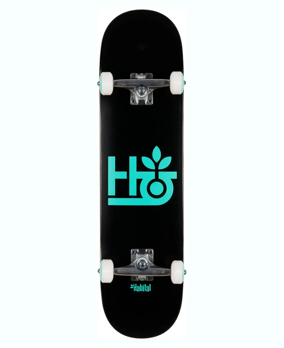 Habitat Pod Skateboard Black