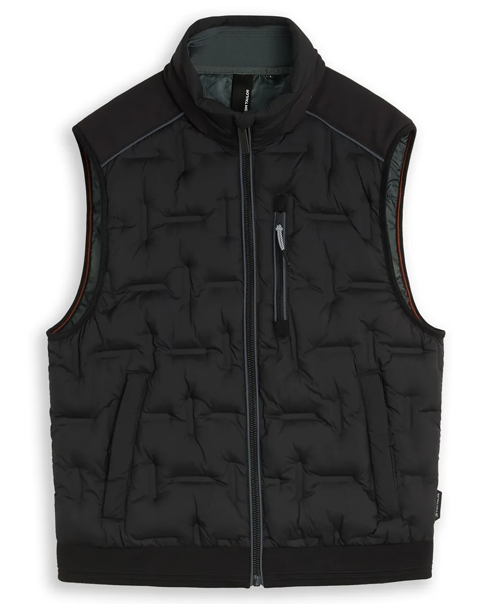 Tom Tailor Prsluk Hybrid Quilted