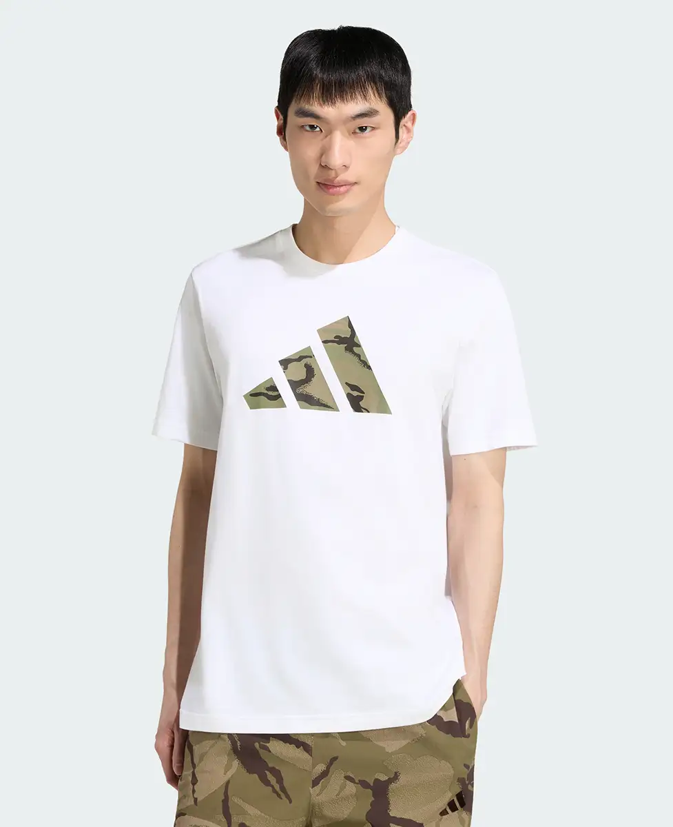Adidas Majica Camo Three Bar Graphic - Image 2