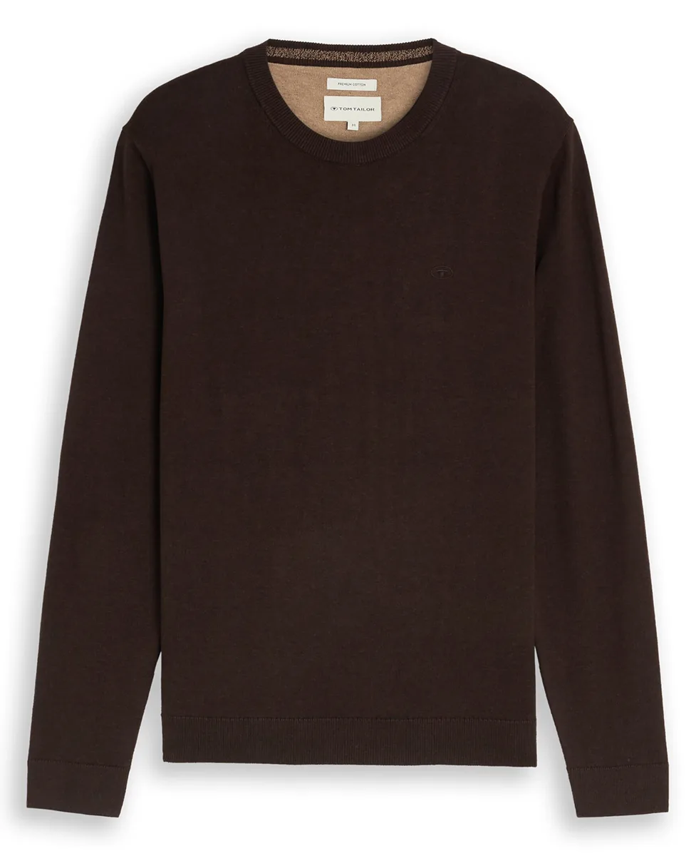 Tom Tailor Džemper Basic Cotton - Image 3
