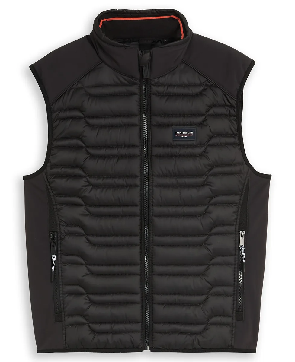 Tom Tailor Prsluk Hybrid Quilted - Image 2