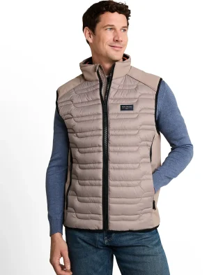 Tom Tailor Prsluk Hybrid Quilted
