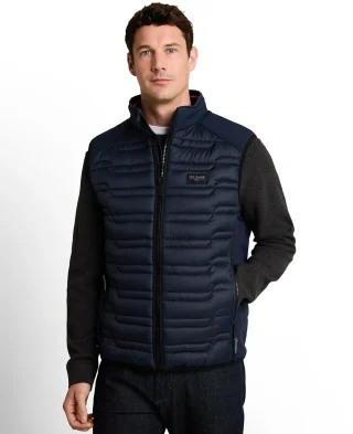 Tom Tailor Prsluk Hybrid Quilted