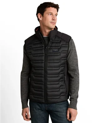 Tom Tailor Prsluk Hybrid Quilted