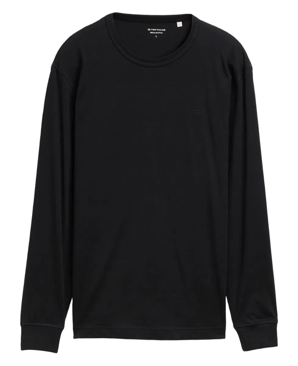 Tom Tailor Majica Basic Longsleeve - Image 3