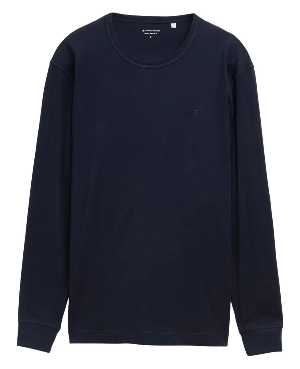 Tom Tailor Majica Basic Longsleeve - Image 3