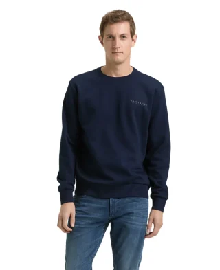 Tom Tailor Majica Sweatshirt with logo print
