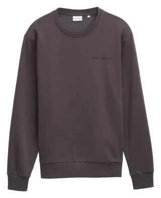 Tom Tailor Majica Sweatshirt with Logo Print - Image 3