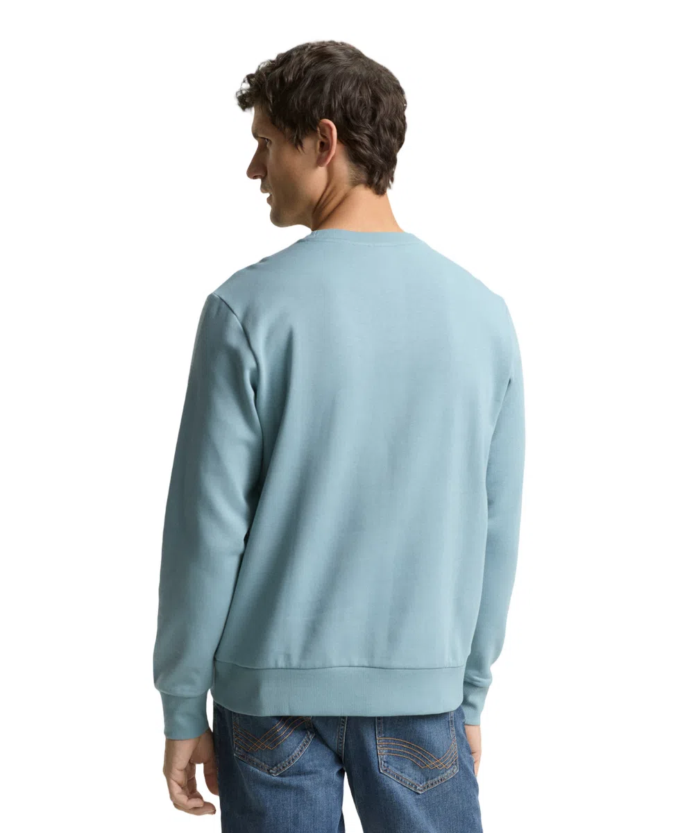 Tom Tailor Majica Sweatshirt with Logo Print - Image 2