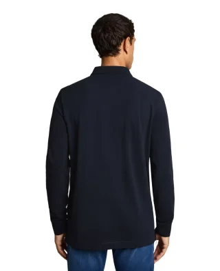 Tom Tailor Majica Long-sleeved Piqué Polo Shirt - Image 2