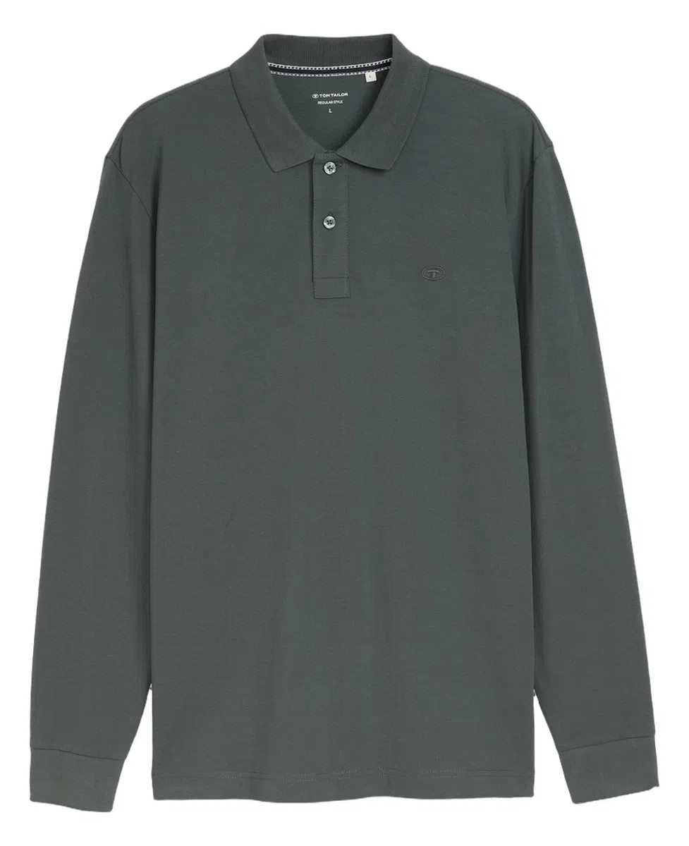 Tom Tailor Majica Polo Long-sleeved Shirt - Image 3