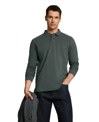 Tom Tailor Majica Polo Long-sleeved Shirt