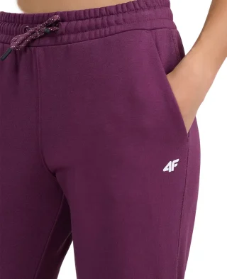 4F Trenerka Donji Dio Joggers Sweatpants Burgundy - Image 3