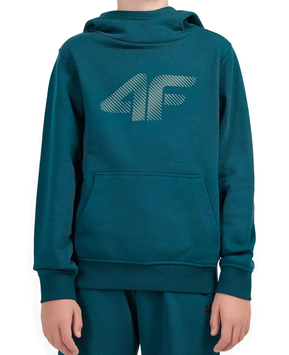 4F Dukserica Hoodie With Print - Image 2