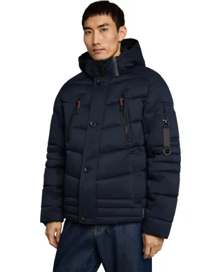 Tom Tailor Jakna Puffer Jacket With Detachable Hood