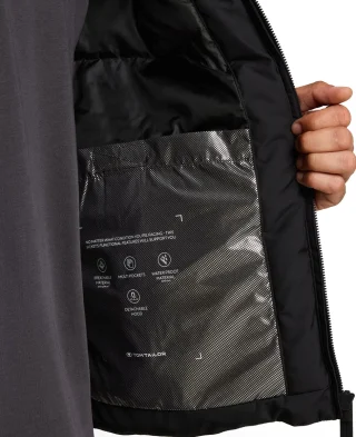 Tom Tailor Jakna Hybrid Puffer Jacket with Detachable Hood - Image 4