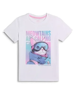 4F Majica Basic T-shirt With Print