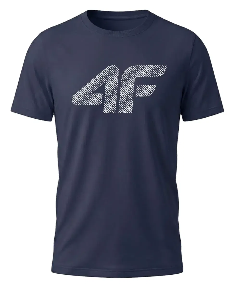 4F Majica Basic T-shirt With Logo Harry