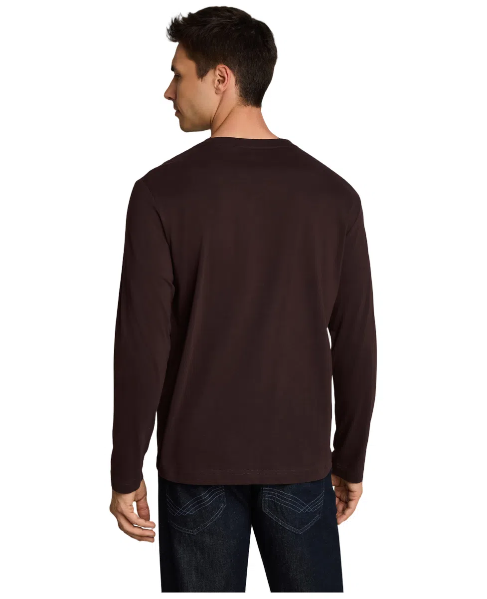 Tom Tailor Majica Long-sleeved with Logo Print - Image 2