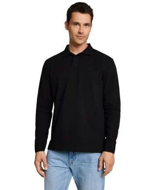 Tom Tailor Majica Long-sleeved Piqué Polo Shirt