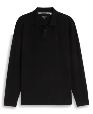 Tom Tailor Majica Long-sleeved Piqué Polo Shirt - Image 3
