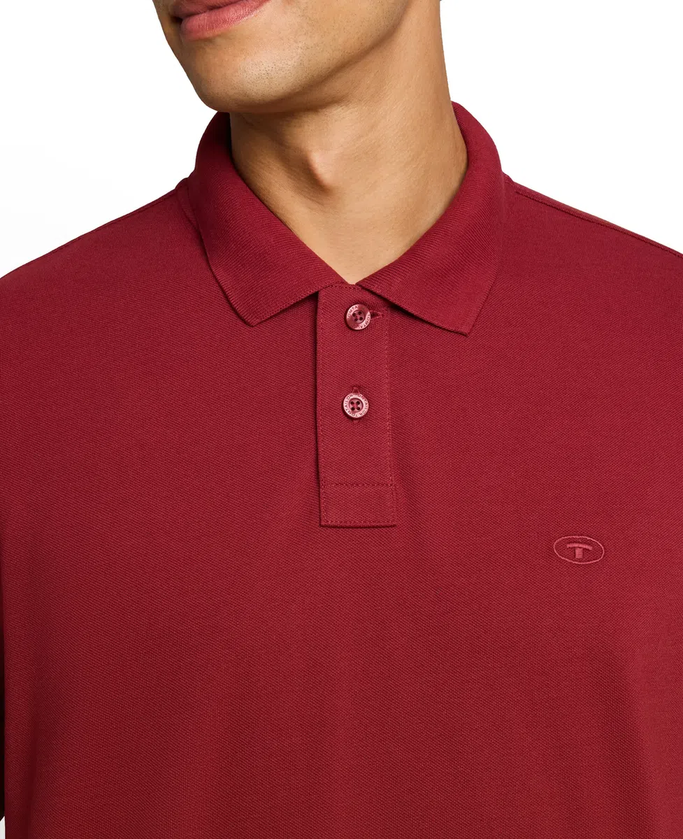 Tom Tailor Majica Long-sleeved Piqué Polo Shirt - Image 4