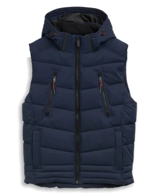 Tom Tailor Prsluk Puffer With Detachable Hood - Image 3