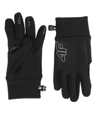 4F Rukavice Fleece Gloves With Elastic Wristband